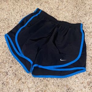 Nike Blue lined shorts